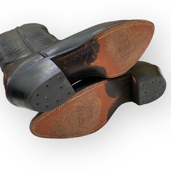 Boulet Cowboy boots (mens size 9) Made in Canda - Picture 9 of 16